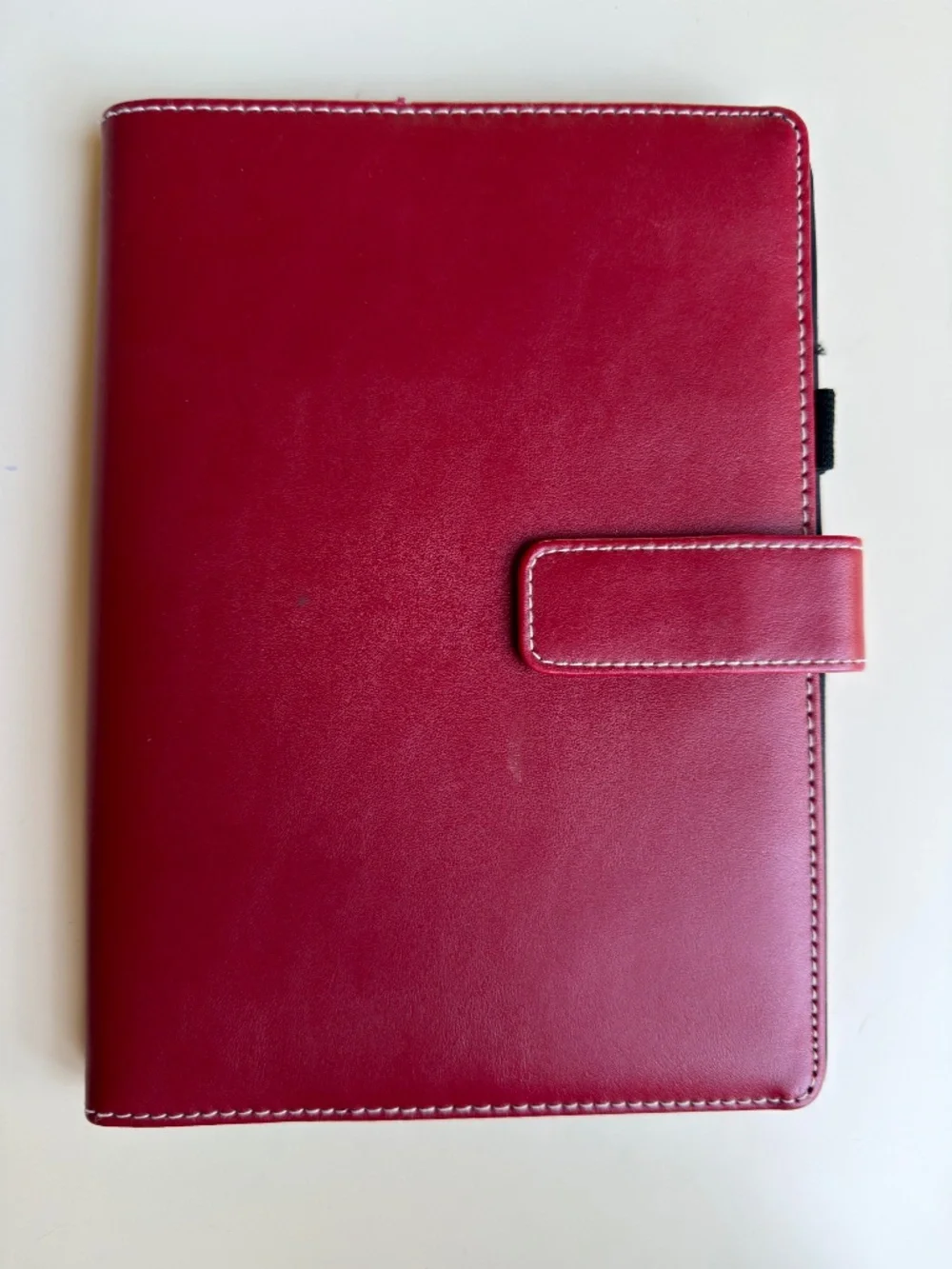 Blue Sky ProNotes Red Vegan Leather folio/notebook Cover 6.5x9.5